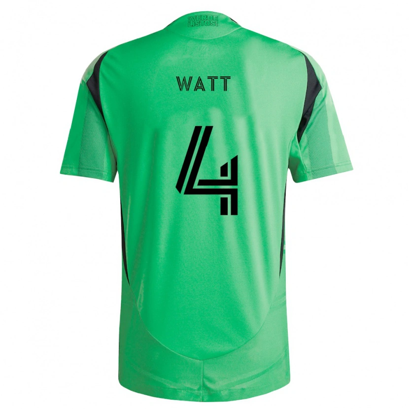 Danxen Damen Evan Watt #4 Smaragdgrün Schwarz Heimtrikot Trikot 2026/27 T-Shirt