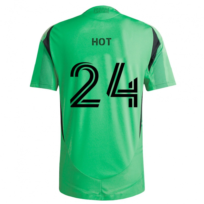 Danxen Damen Kenan Hot #24 Smaragdgrün Schwarz Heimtrikot Trikot 2026/27 T-Shirt