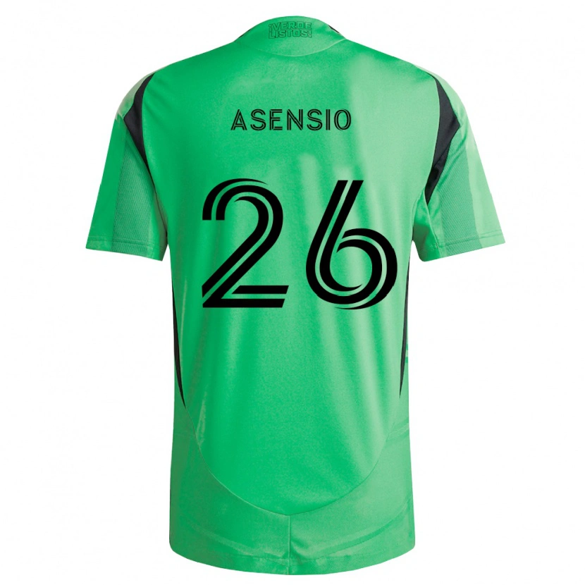 Danxen Damen Charlie Asensio #26 Smaragdgrün Schwarz Heimtrikot Trikot 2026/27 T-Shirt