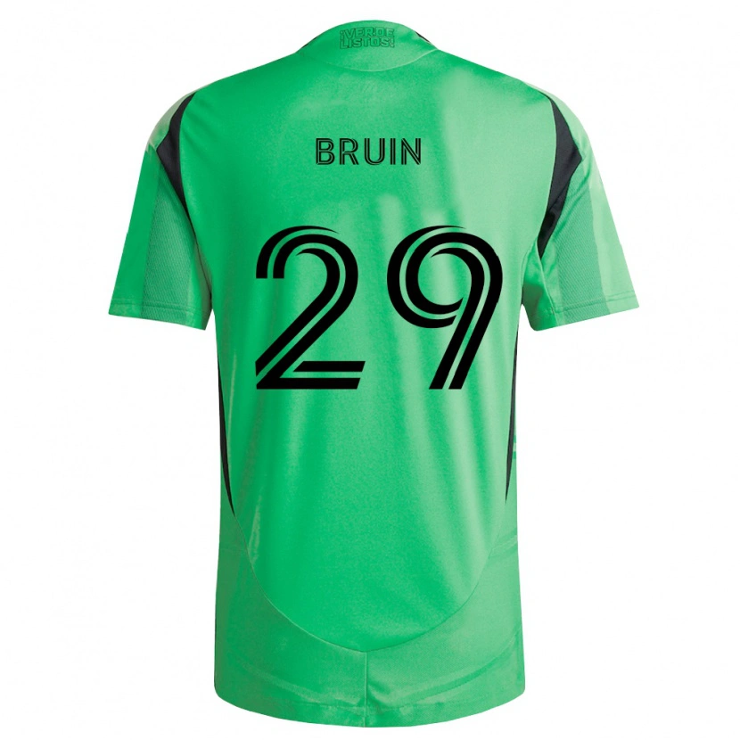 Danxen Damen Will Bruin #29 Smaragdgrün Schwarz Heimtrikot Trikot 2026/27 T-Shirt