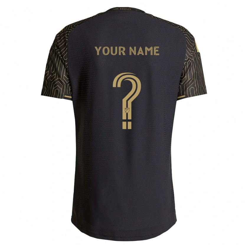 Danxen Damen Ihren Namen #0 Braun Schwarz Heimtrikot Trikot 2026/27 T-Shirt