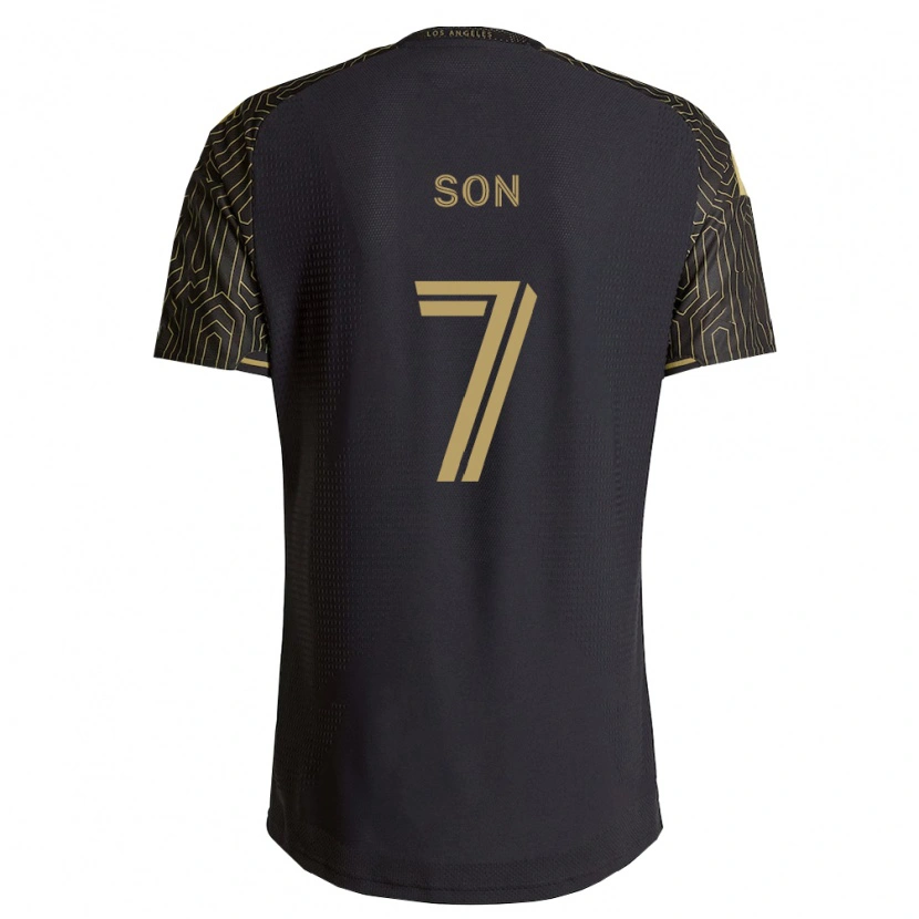 Danxen Damen Heung-Min Son #7 Braun Schwarz Heimtrikot Trikot 2026/27 T-Shirt