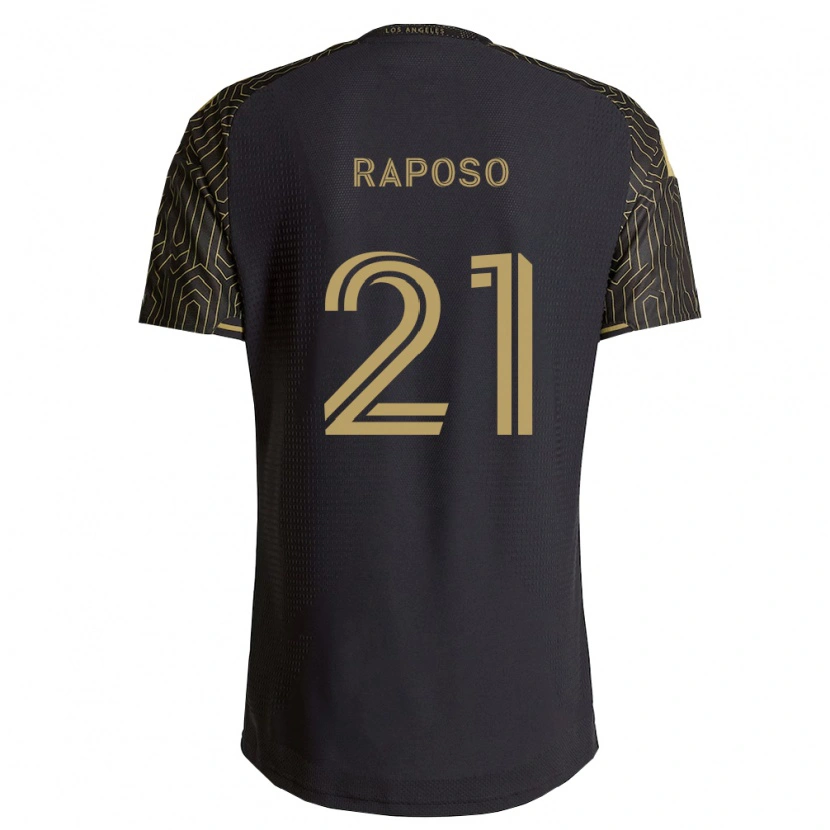 Danxen Damen Ryan Raposo #21 Braun Schwarz Heimtrikot Trikot 2026/27 T-Shirt