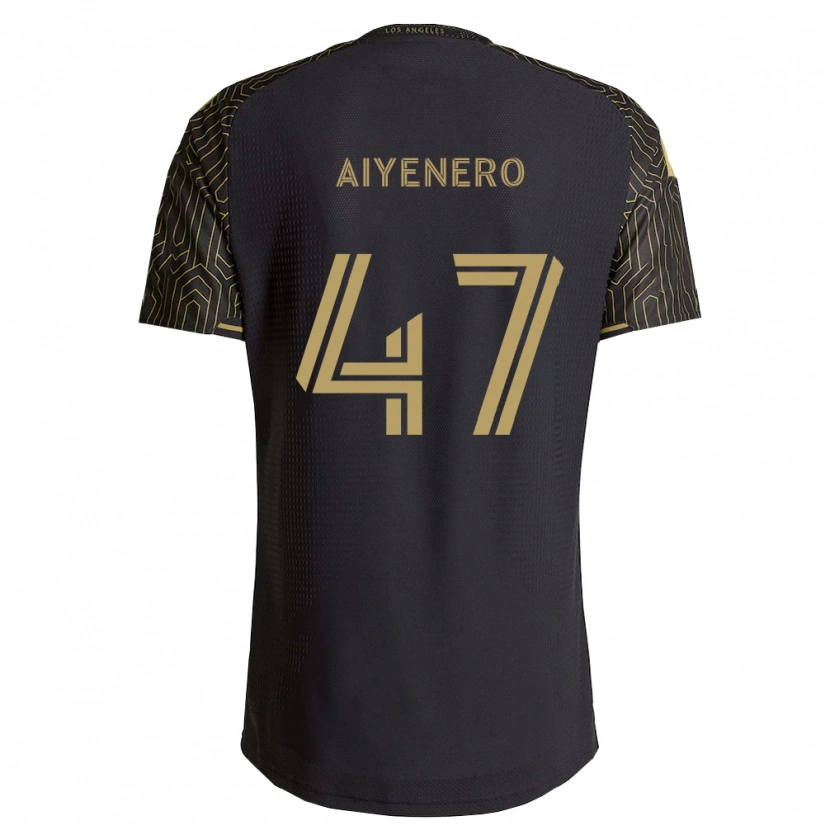 Danxen Damen Marius Aiyenero #47 Braun Schwarz Heimtrikot Trikot 2026/27 T-Shirt
