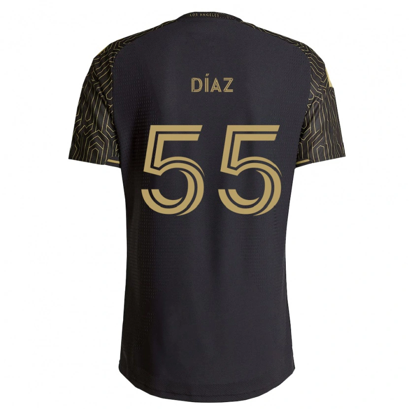 Danxen Damen Érick Díaz #55 Braun Schwarz Heimtrikot Trikot 2026/27 T-Shirt