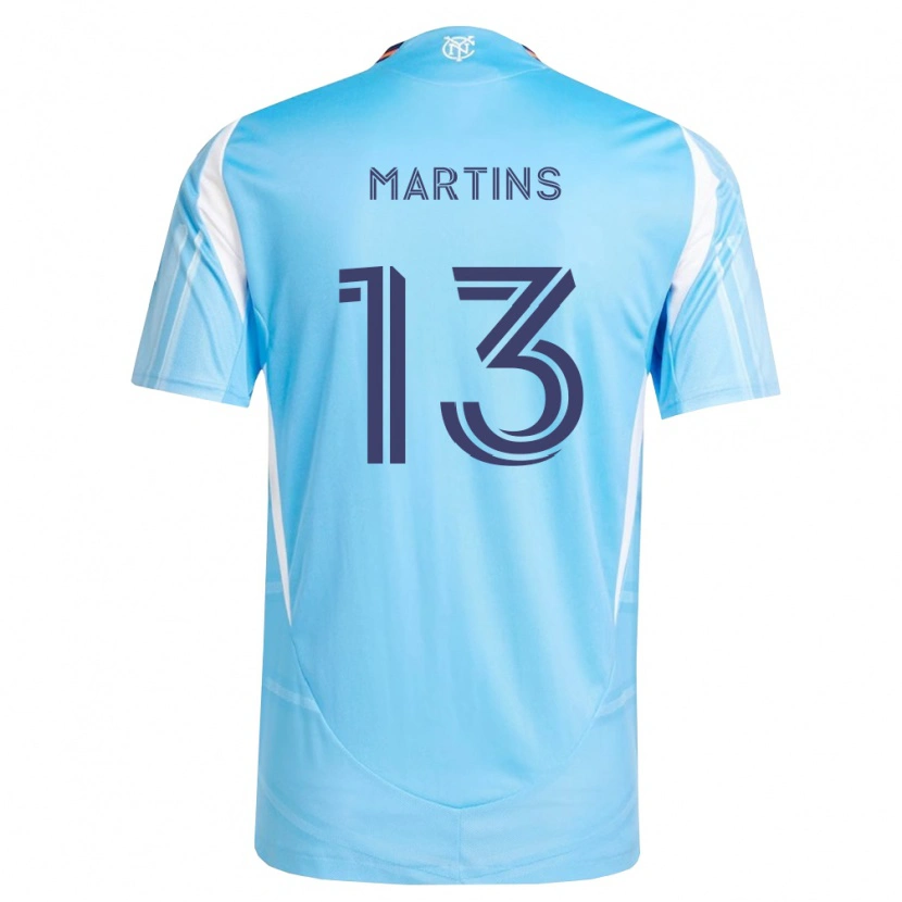 Danxen Damen Thiago Martins #13 Himmelblau Weiß Heimtrikot Trikot 2026/27 T-Shirt