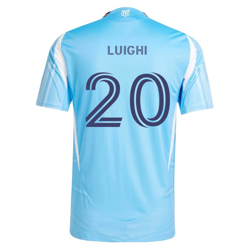 Danxen Damen Luighi Hanri Sousa Santos #20 Himmelblau Weiß Heimtrikot Trikot 2026/27 T-Shirt