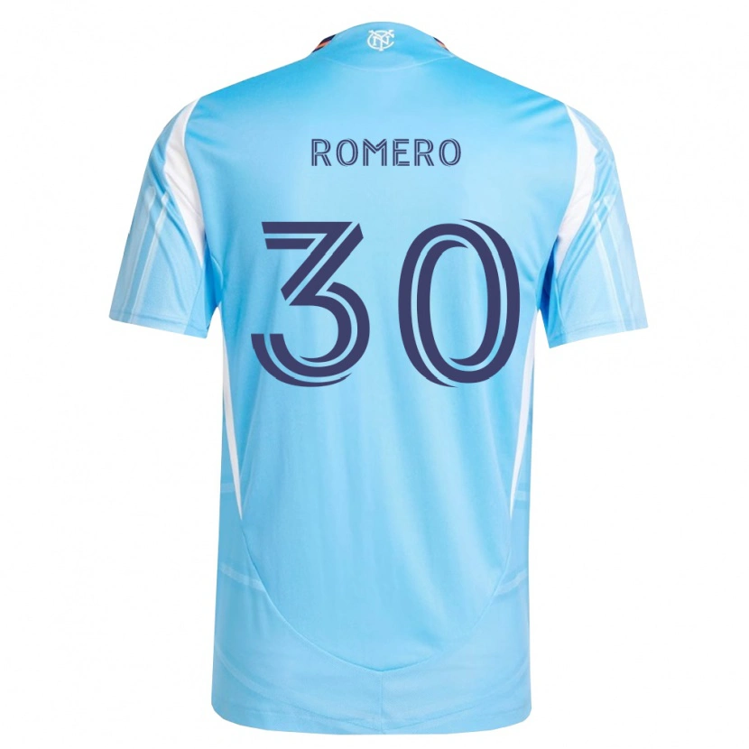 Danxen Damen Tomás Romero #30 Himmelblau Weiß Heimtrikot Trikot 2026/27 T-Shirt