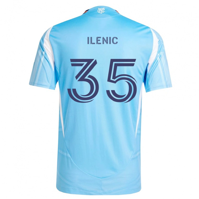 Danxen Damen Mitja Ilenic #35 Himmelblau Weiß Heimtrikot Trikot 2026/27 T-Shirt
