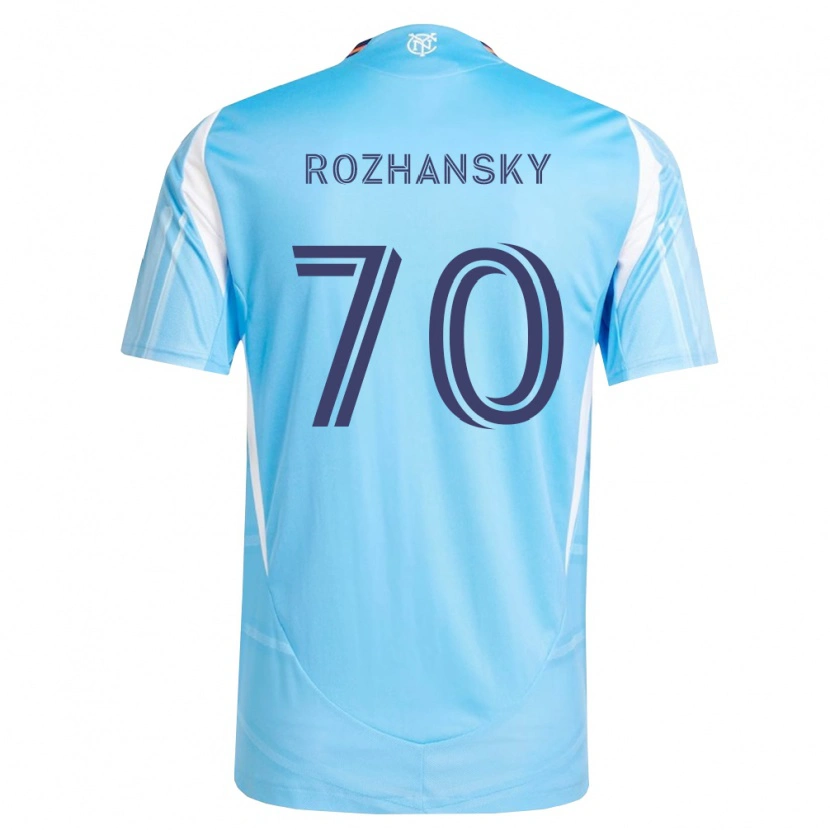 Danxen Damen Jake Rozhansky #70 Himmelblau Weiß Heimtrikot Trikot 2026/27 T-Shirt