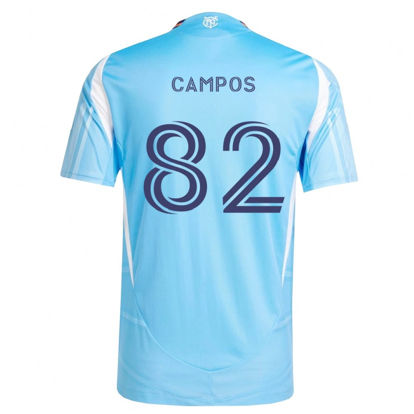 Danxen Damen Adonis Campos #82 Himmelblau Weiß Heimtrikot Trikot 2026/27 T-Shirt