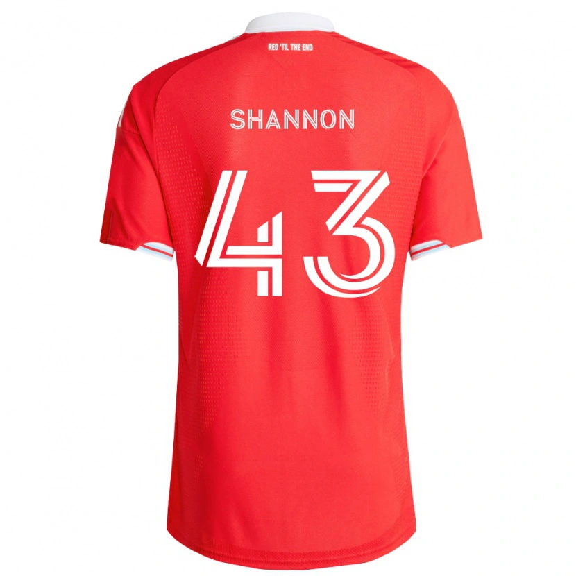 Danxen Damen Jaylen Shannon #43 Rot Tiefblau Weiß Heimtrikot Trikot 2026/27 T-Shirt
