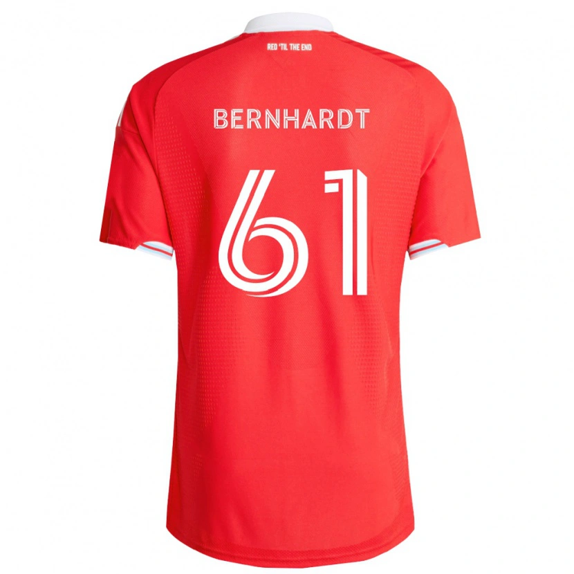 Danxen Damen Harrison Bernhardt #61 Rot Tiefblau Weiß Heimtrikot Trikot 2026/27 T-Shirt