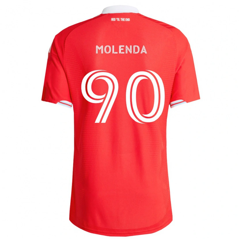 Danxen Damen David Molenda #90 Rot Tiefblau Weiß Heimtrikot Trikot 2026/27 T-Shirt