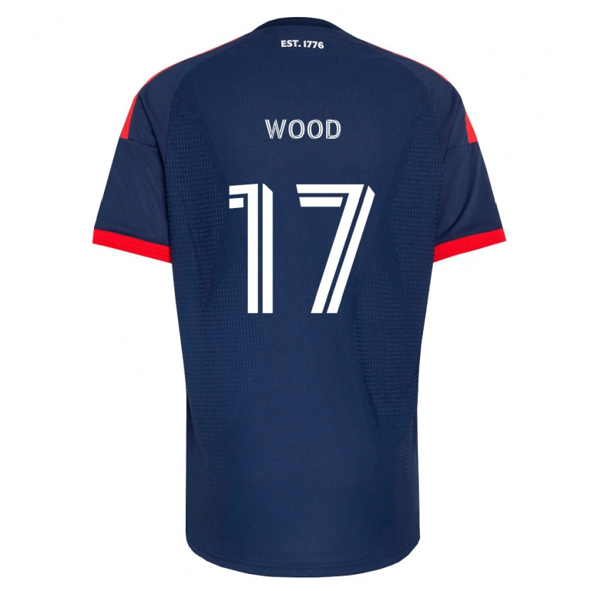 Danxen Damen Bobby Wood #17 Königsblau Rot Weiß Heimtrikot Trikot 2026/27 T-Shirt