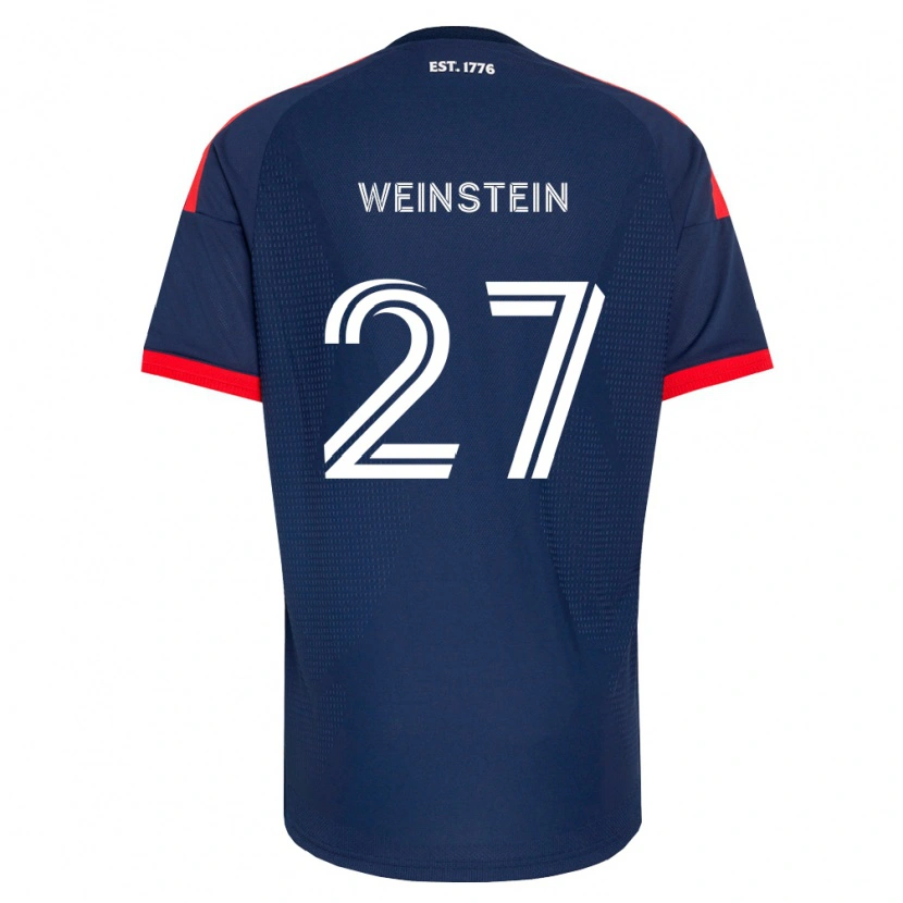 Danxen Damen Max Weinstein #27 Königsblau Rot Weiß Heimtrikot Trikot 2026/27 T-Shirt