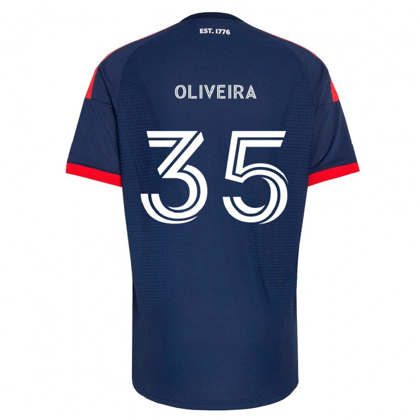 Danxen Damen Cristiano Oliveira #35 Königsblau Rot Weiß Heimtrikot Trikot 2026/27 T-Shirt