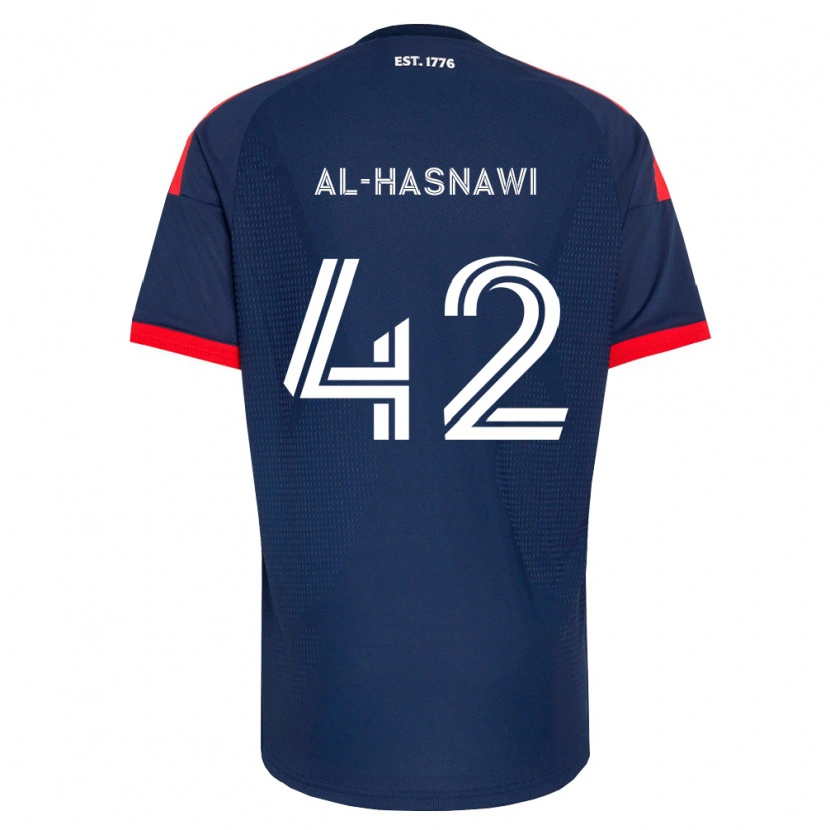 Danxen Damen Moshtaba Al-Hasnawi #42 Königsblau Rot Weiß Heimtrikot Trikot 2026/27 T-Shirt