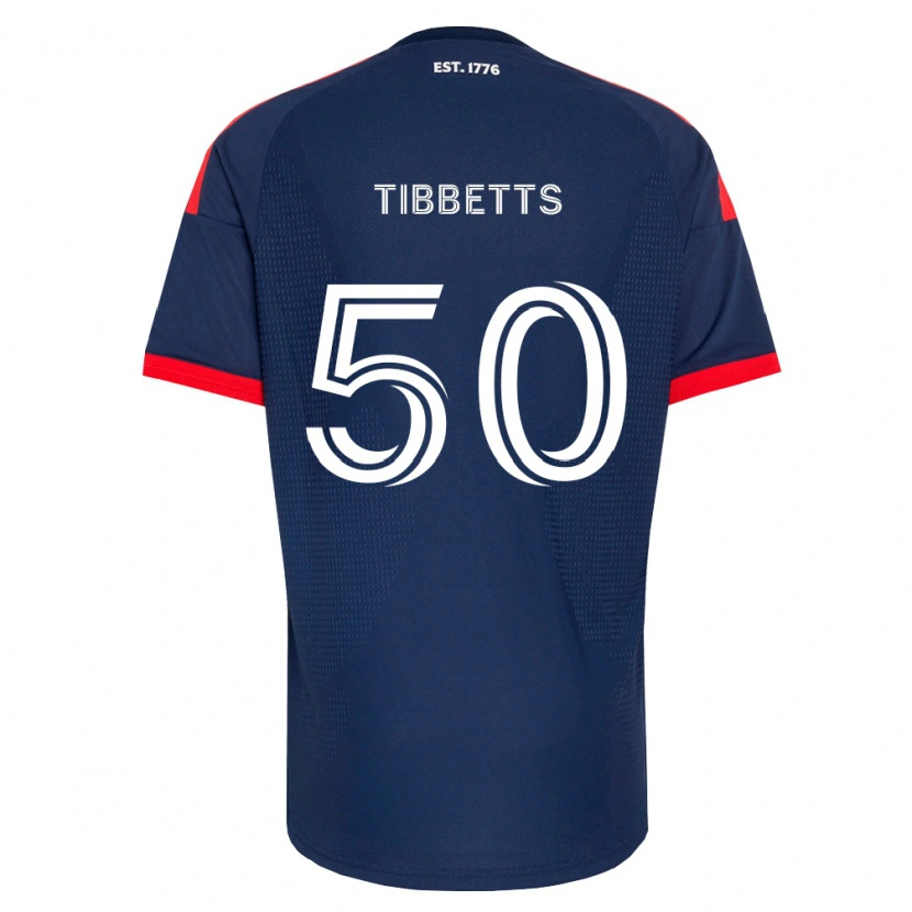 Danxen Damen Matthew Tibbetts #50 Königsblau Rot Weiß Heimtrikot Trikot 2026/27 T-Shirt