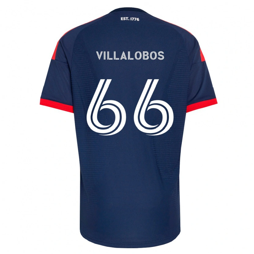 Danxen Damen Ivan Villalobos #66 Königsblau Rot Weiß Heimtrikot Trikot 2026/27 T-Shirt