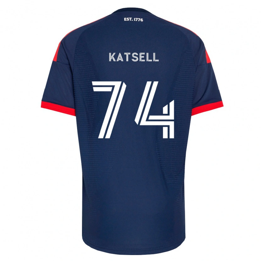 Danxen Damen Levi Katsell #74 Königsblau Rot Weiß Heimtrikot Trikot 2026/27 T-Shirt