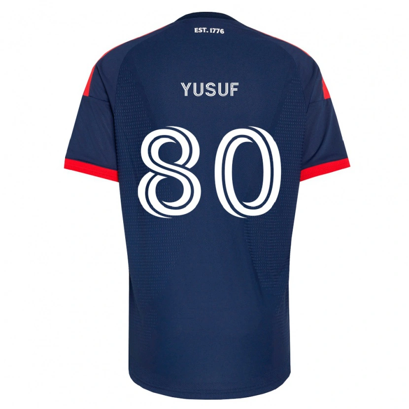 Danxen Damen Alhassan Yusuf #80 Königsblau Rot Weiß Heimtrikot Trikot 2026/27 T-Shirt