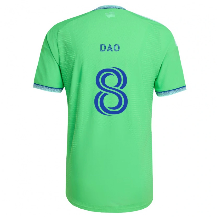 Danxen Damen Kaylee Dao #8 Grün Hellblau Heimtrikot Trikot 2026/27 T-Shirt