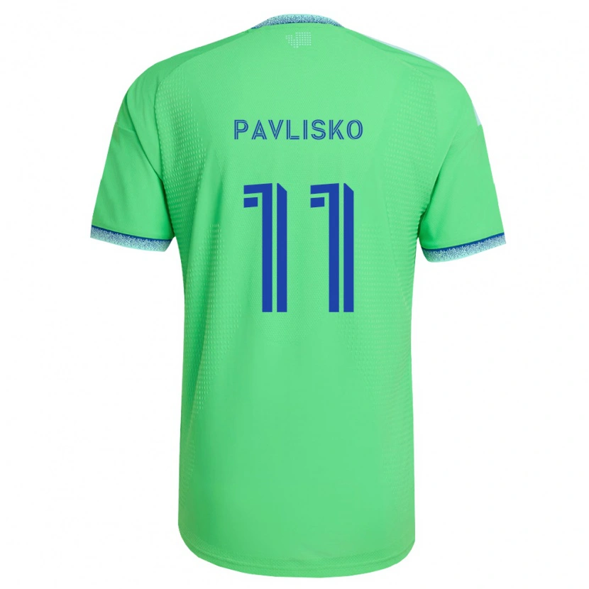 Danxen Damen Kirsten Pavlisko #11 Grün Hellblau Heimtrikot Trikot 2026/27 T-Shirt