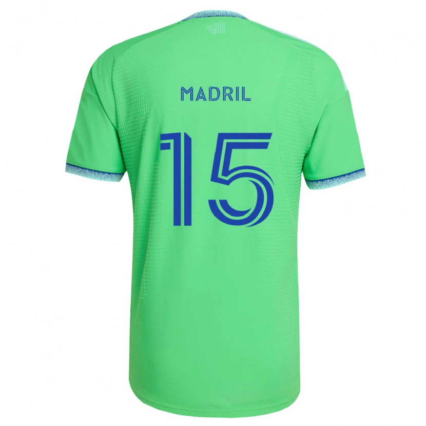 Danxen Damen Emily Madril #15 Grün Hellblau Heimtrikot Trikot 2026/27 T-Shirt