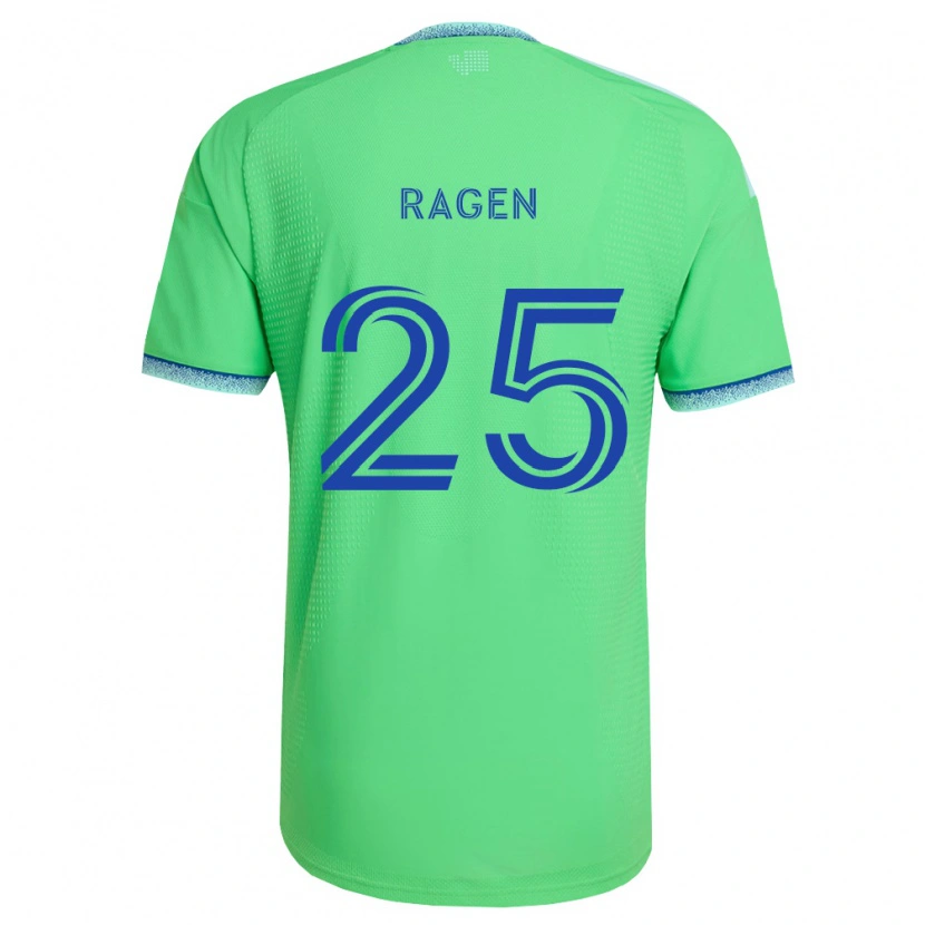 Danxen Damen Jackson Ragen #25 Grün Hellblau Heimtrikot Trikot 2026/27 T-Shirt