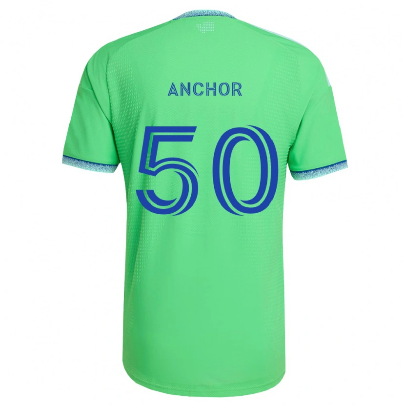 Danxen Damen Max Anchor #50 Grün Hellblau Heimtrikot Trikot 2026/27 T-Shirt