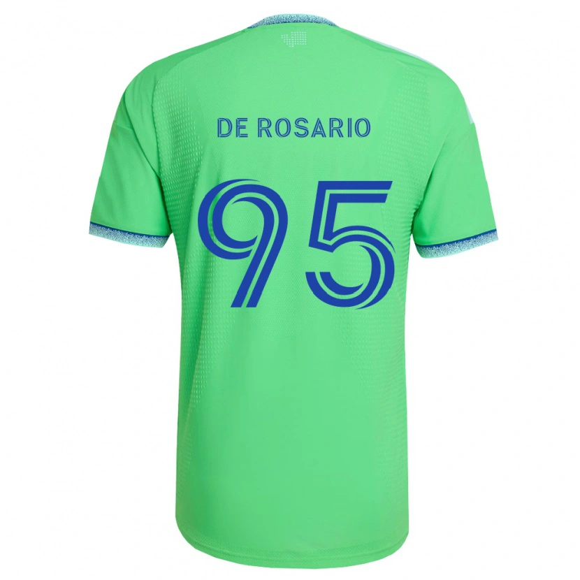 Danxen Damen Osaze De Rosario #95 Grün Hellblau Heimtrikot Trikot 2026/27 T-Shirt