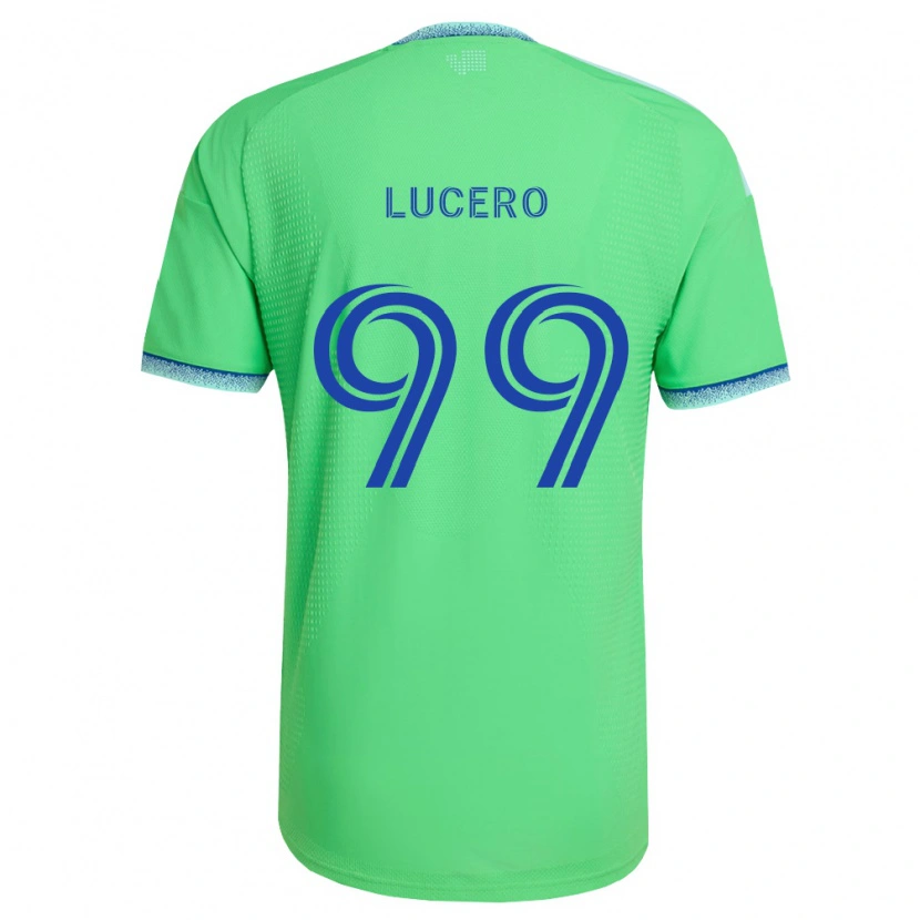 Danxen Damen Landon Lucero #99 Grün Hellblau Heimtrikot Trikot 2026/27 T-Shirt