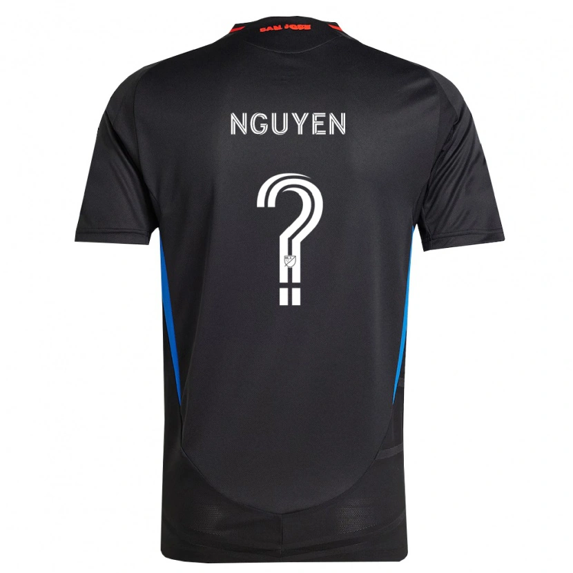 Danxen Damen Christopher Nguyen #0 Blau Weiß Schwarz Heimtrikot Trikot 2026/27 T-Shirt