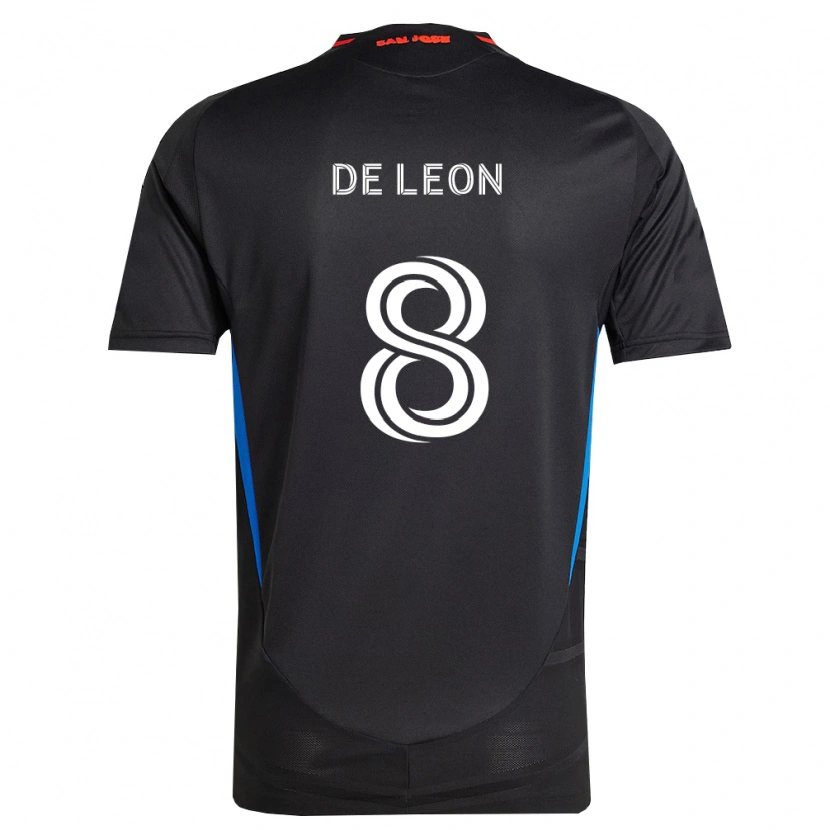 Danxen Damen Brandon De Leon #8 Blau Weiß Schwarz Heimtrikot Trikot 2026/27 T-Shirt