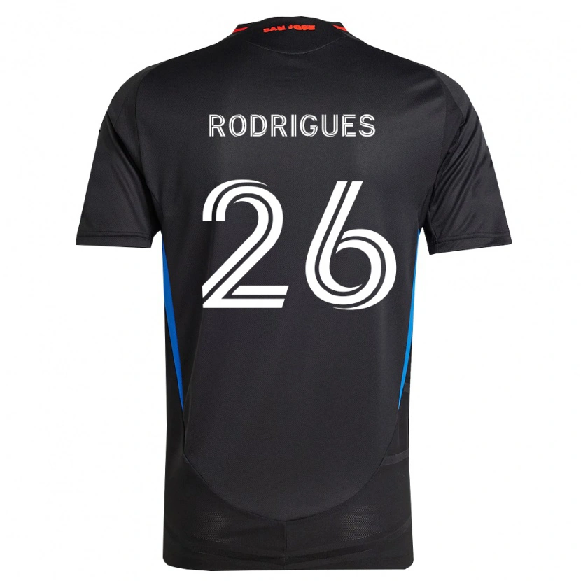Danxen Damen Rodrigues #26 Blau Weiß Schwarz Heimtrikot Trikot 2026/27 T-Shirt