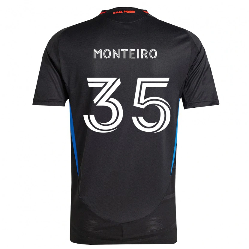 Danxen Damen Jamiro Monteiro #35 Blau Weiß Schwarz Heimtrikot Trikot 2026/27 T-Shirt