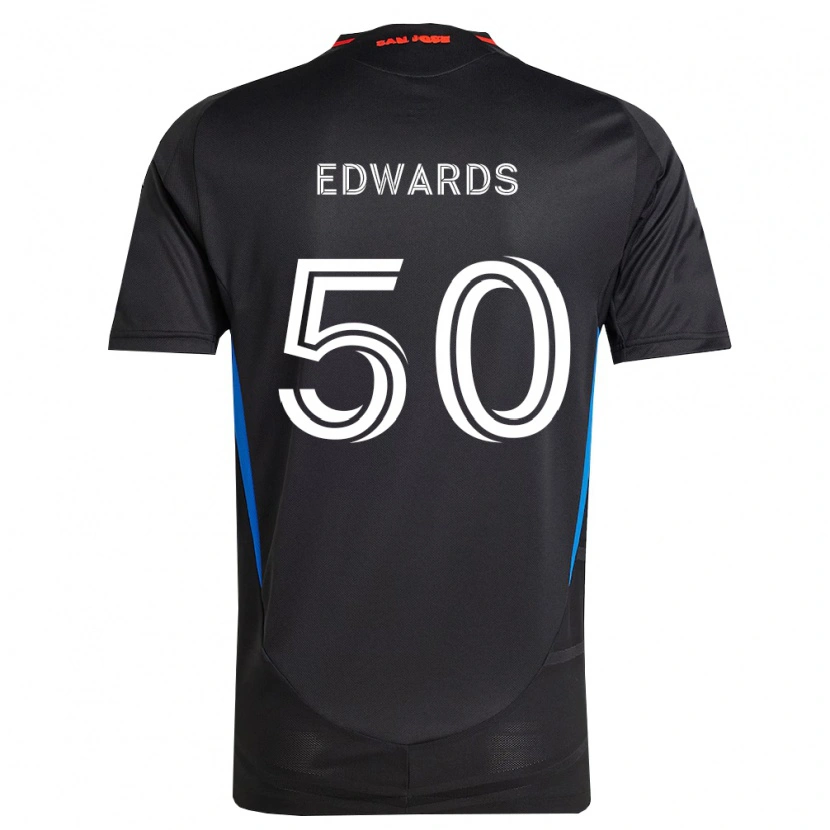 Danxen Damen Aaron Edwards #50 Blau Weiß Schwarz Heimtrikot Trikot 2026/27 T-Shirt