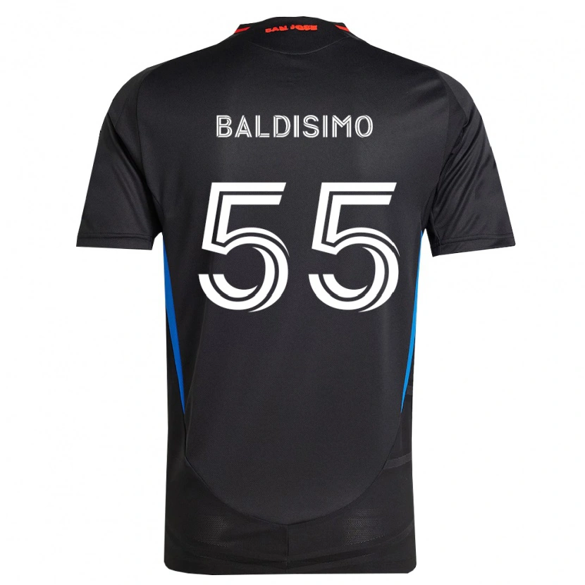 Danxen Damen Michael Baldisimo #55 Blau Weiß Schwarz Heimtrikot Trikot 2026/27 T-Shirt