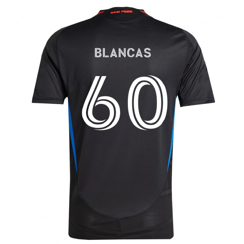 Danxen Damen Eduardo Blancas #60 Blau Weiß Schwarz Heimtrikot Trikot 2026/27 T-Shirt
