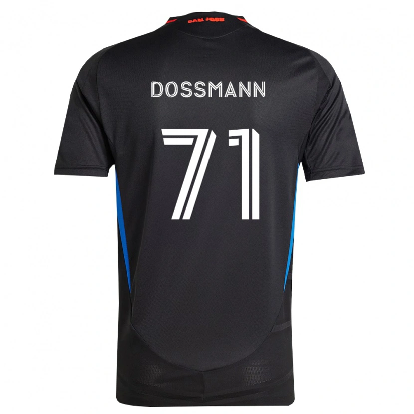 Danxen Damen Niklas Dossmann #71 Blau Weiß Schwarz Heimtrikot Trikot 2026/27 T-Shirt