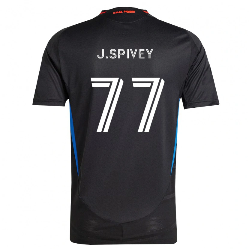 Danxen Damen Jermaine Spivey #77 Blau Weiß Schwarz Heimtrikot Trikot 2026/27 T-Shirt