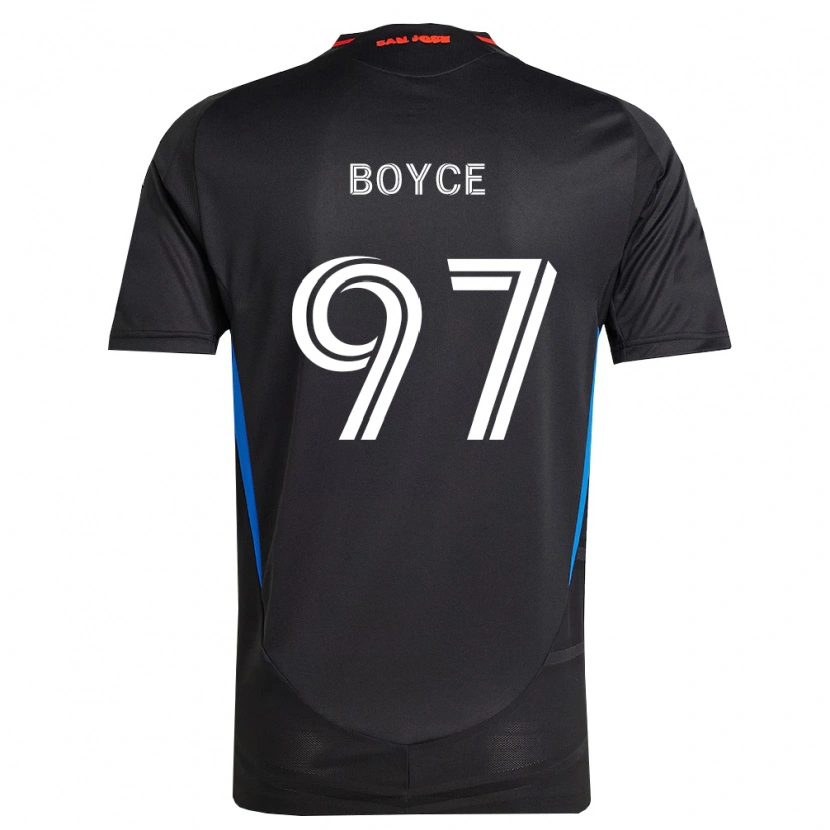 Danxen Damen Warren Boyce #97 Blau Weiß Schwarz Heimtrikot Trikot 2026/27 T-Shirt