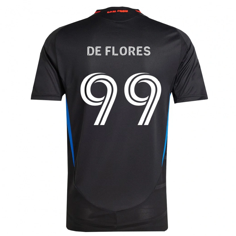 Danxen Damen Shane De Flores #99 Blau Weiß Schwarz Heimtrikot Trikot 2026/27 T-Shirt