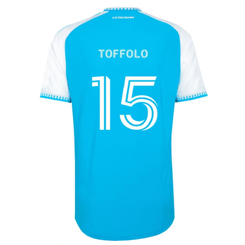 Danxen Damen Harry Toffolo #15 Himmelblau Weiß Schwarz Heimtrikot Trikot 2026/27 T-Shirt