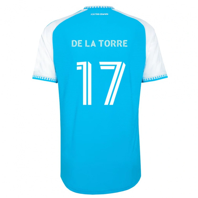 Danxen Damen Luca De La Torre #17 Himmelblau Weiß Schwarz Heimtrikot Trikot 2026/27 T-Shirt
