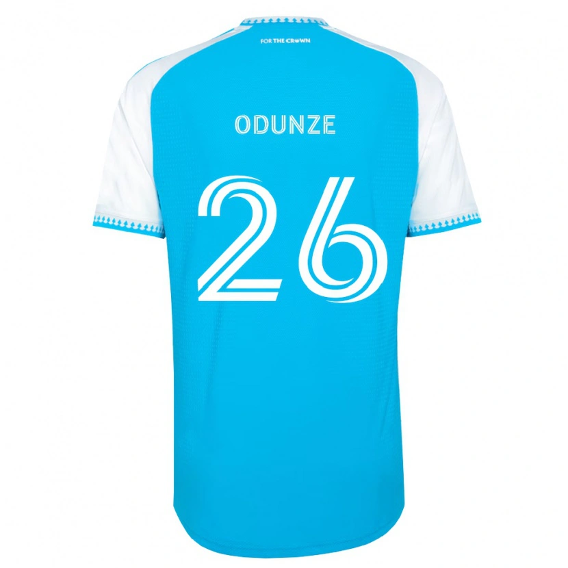 Danxen Damen Chituru Odunze #26 Himmelblau Weiß Schwarz Heimtrikot Trikot 2026/27 T-Shirt