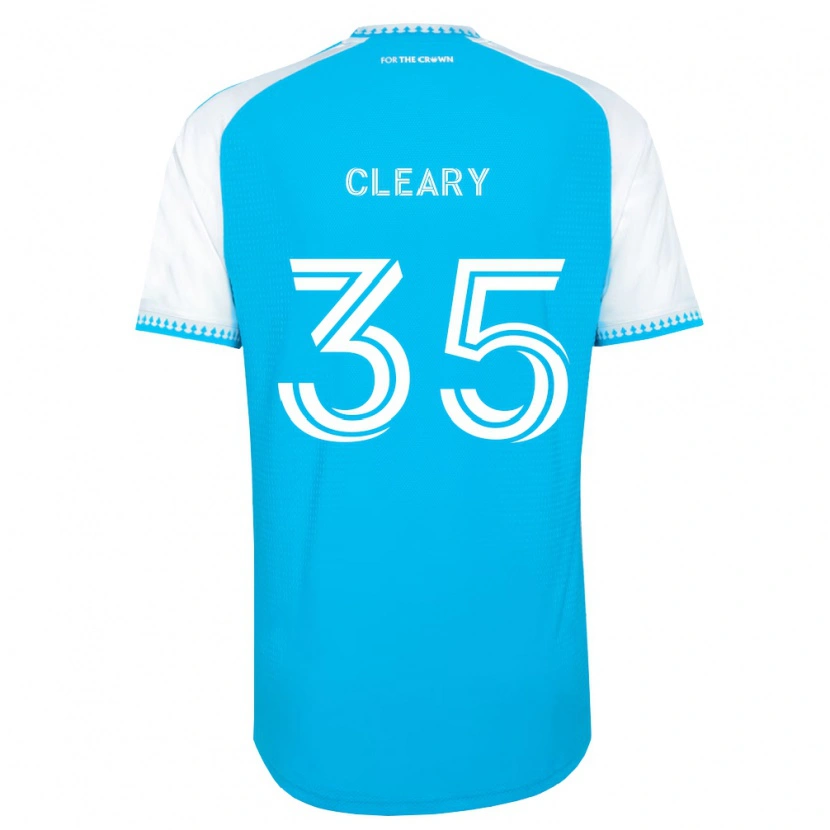 Danxen Damen Will Cleary #35 Himmelblau Weiß Schwarz Heimtrikot Trikot 2026/27 T-Shirt