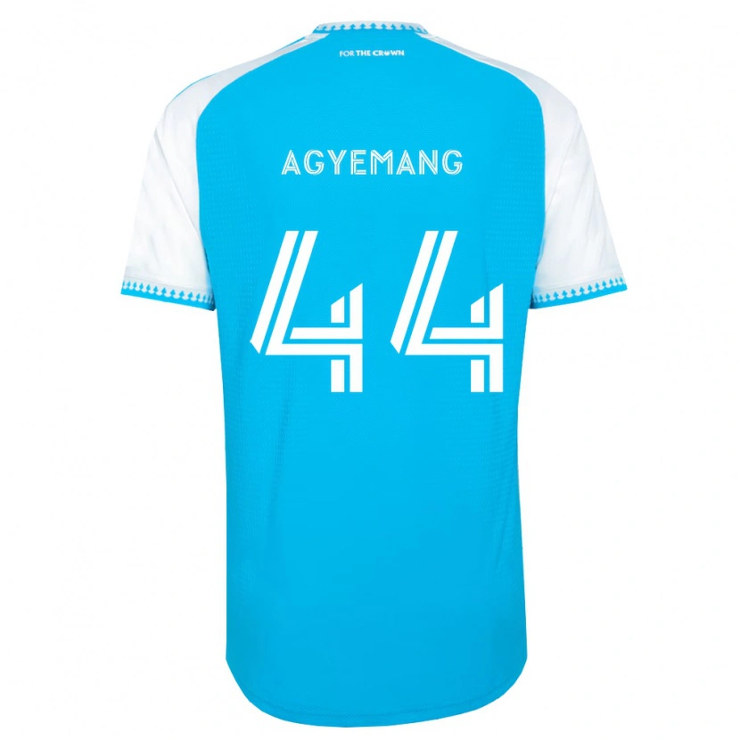 Danxen Damen Morrison Agyemang #44 Himmelblau Weiß Schwarz Heimtrikot Trikot 2026/27 T-Shirt