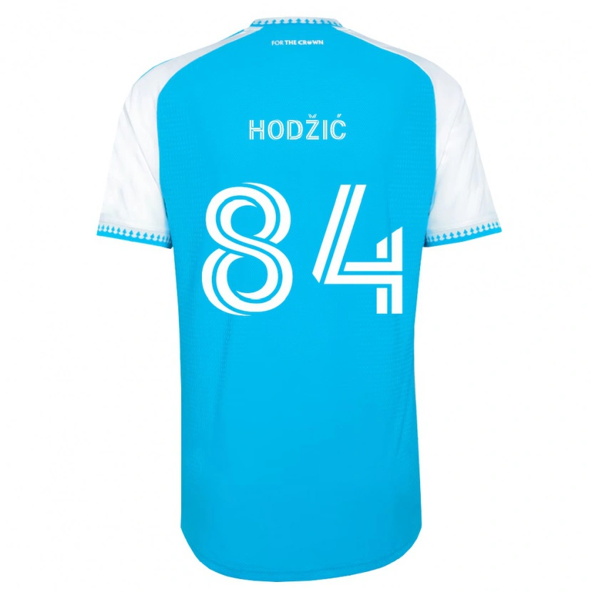 Danxen Damen Amil Hodžić #84 Himmelblau Weiß Schwarz Heimtrikot Trikot 2026/27 T-Shirt